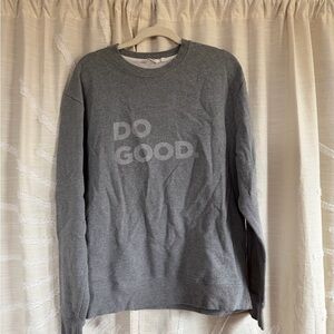Cotopaxi Gray Crewneck Sweatshirt